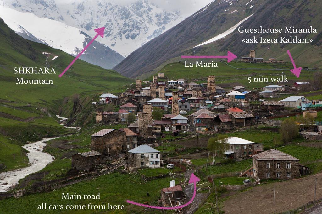 Guesthouse Miranda Ushguli Luaran gambar
